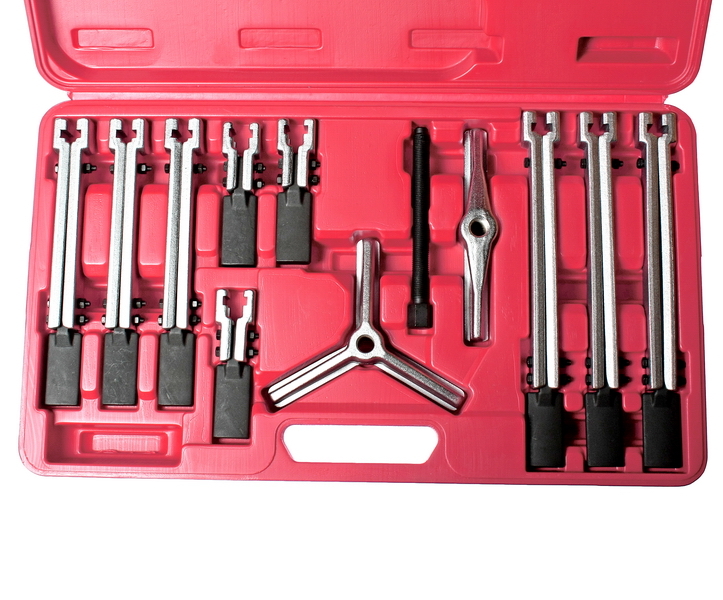 JTC Special Triple Arms Puller Set, JTC #4659. Arm Height: 100, 200 mm, 250 mm.