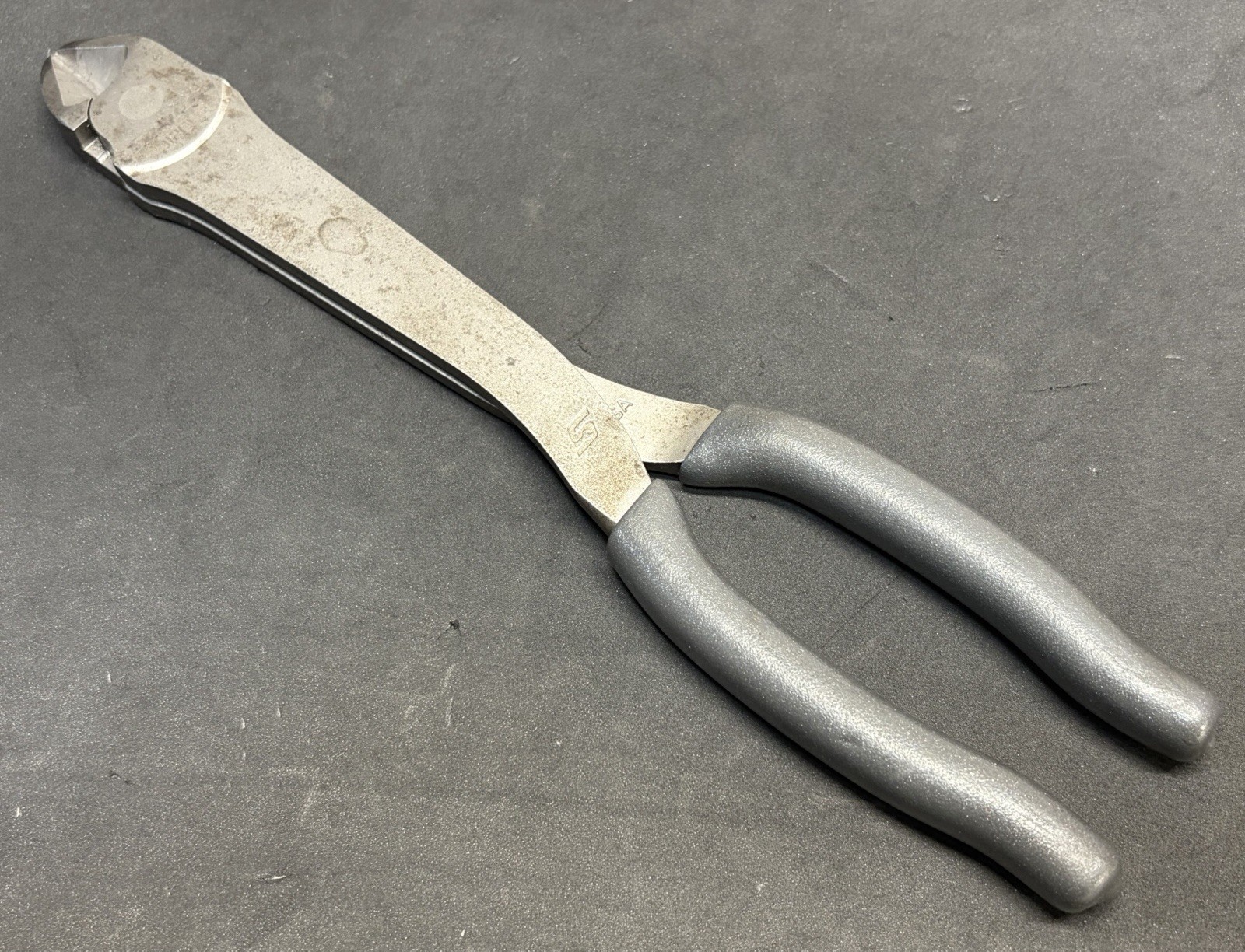 Snap On METALLIC GREY Talon Grip 11” Extra Long Diagonal Side Cutters 312CF