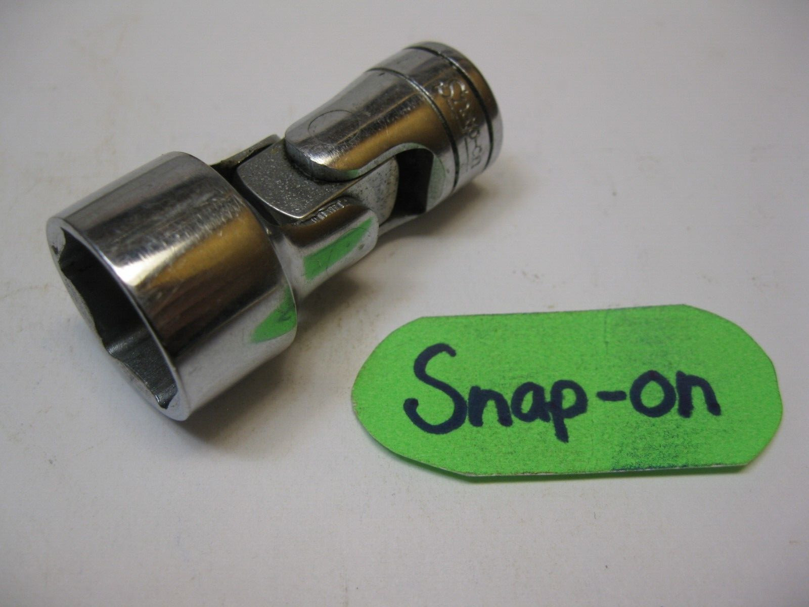 Snap-on tools 3/»8 drive 3/4 SAE 6 point swivel socket FS24 Nice!
