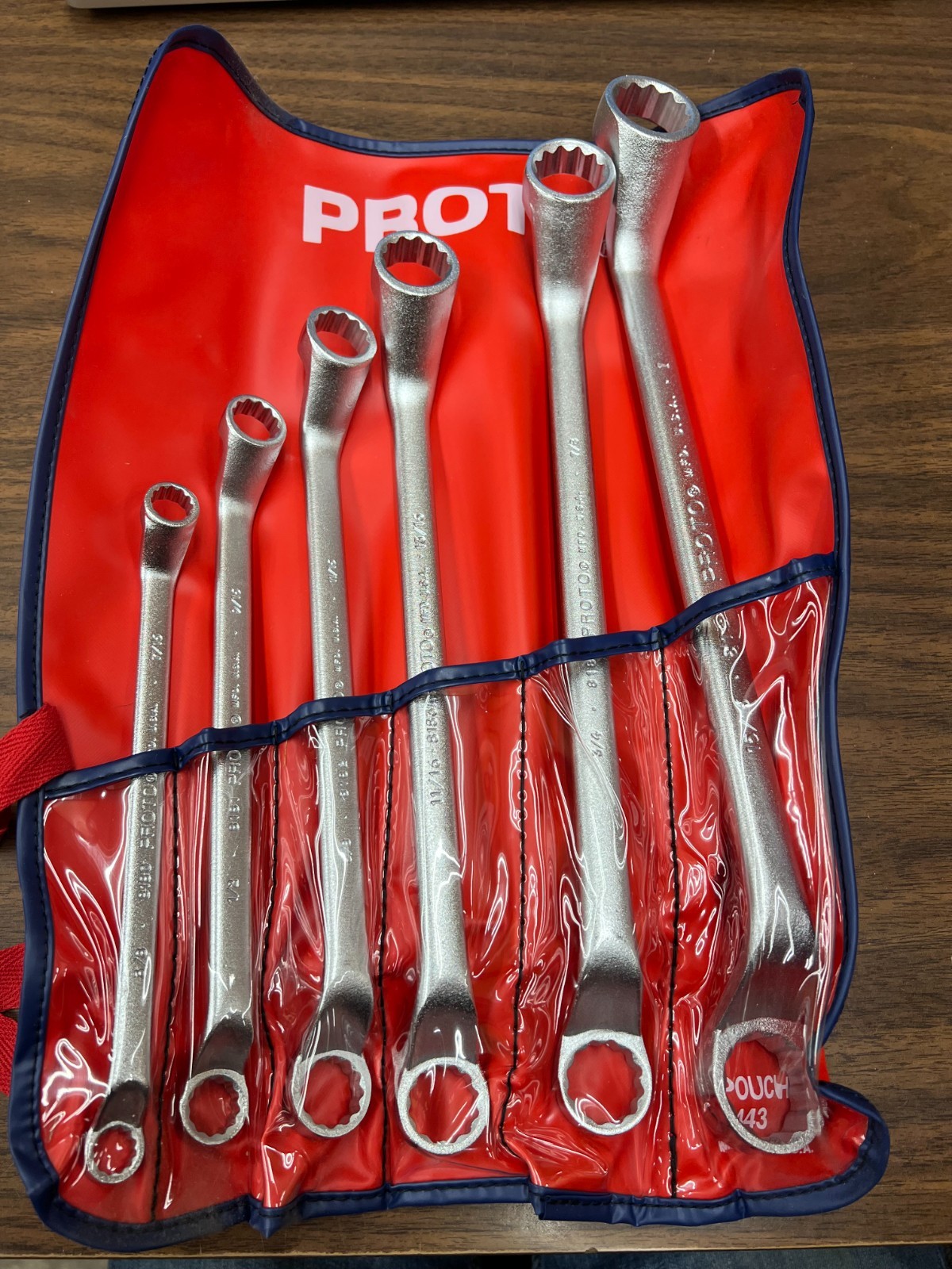 Proto J8100C Deep Offset Box Wrench Set 12 Point