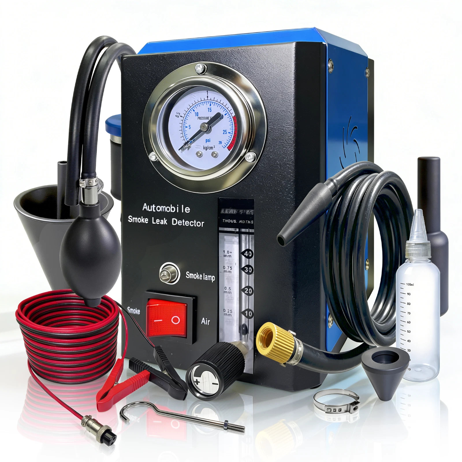Automotive Smoke Machine Lead Detector EVAP Vacuum Diagnostic Tester DC 12V