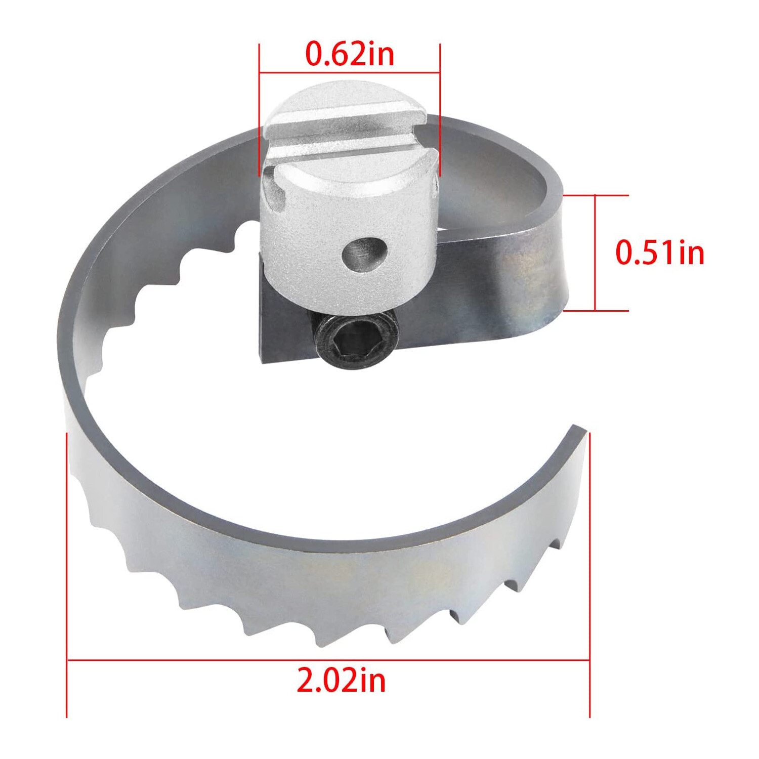 2″ Spiral Cutter 63025 T-209 Fit for Ridgid K-50 K-400 Drum & Sectional Machines