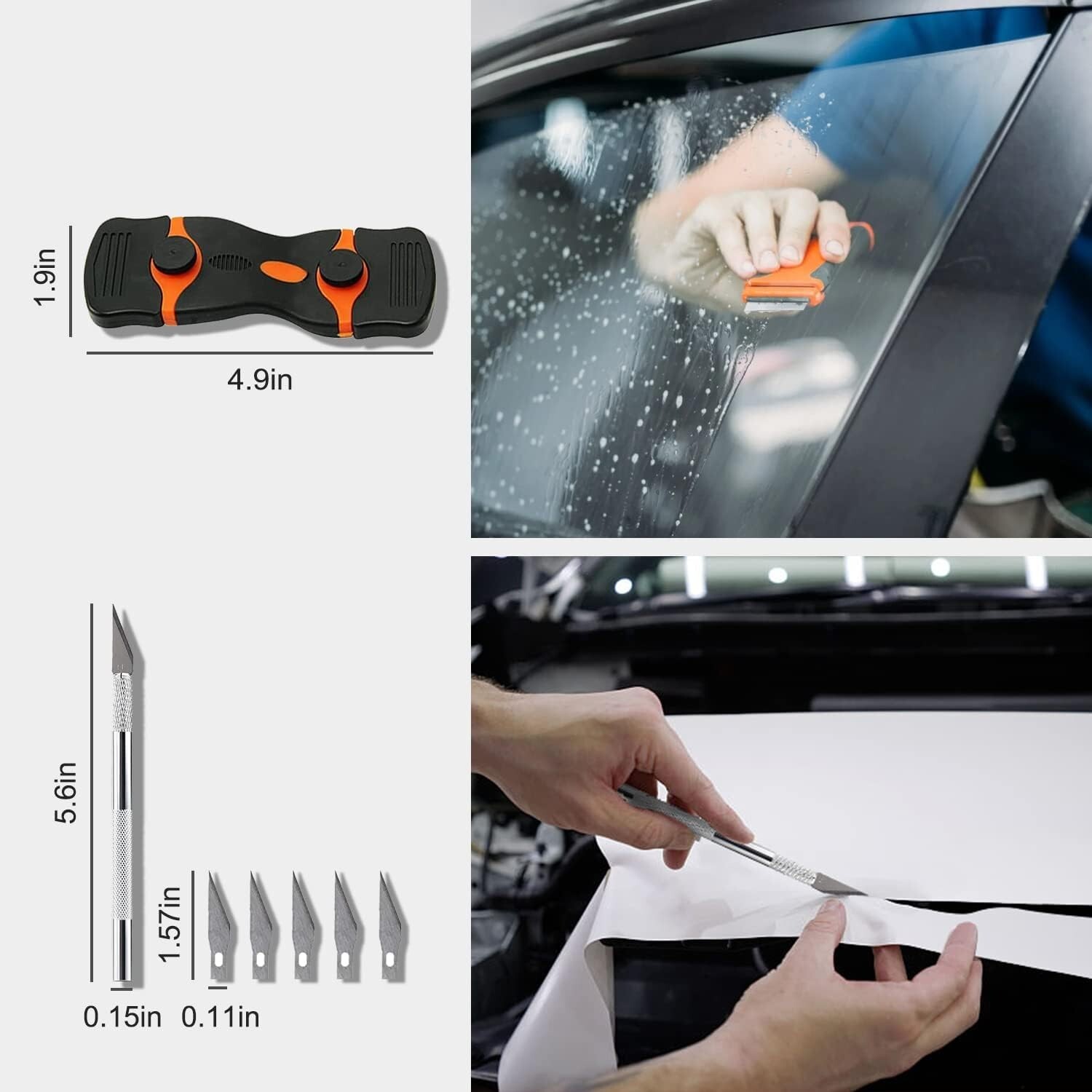 Herramienta Para Polarizar Ventana De Carro Auto Tinte De Carro Auto Tint Tool
