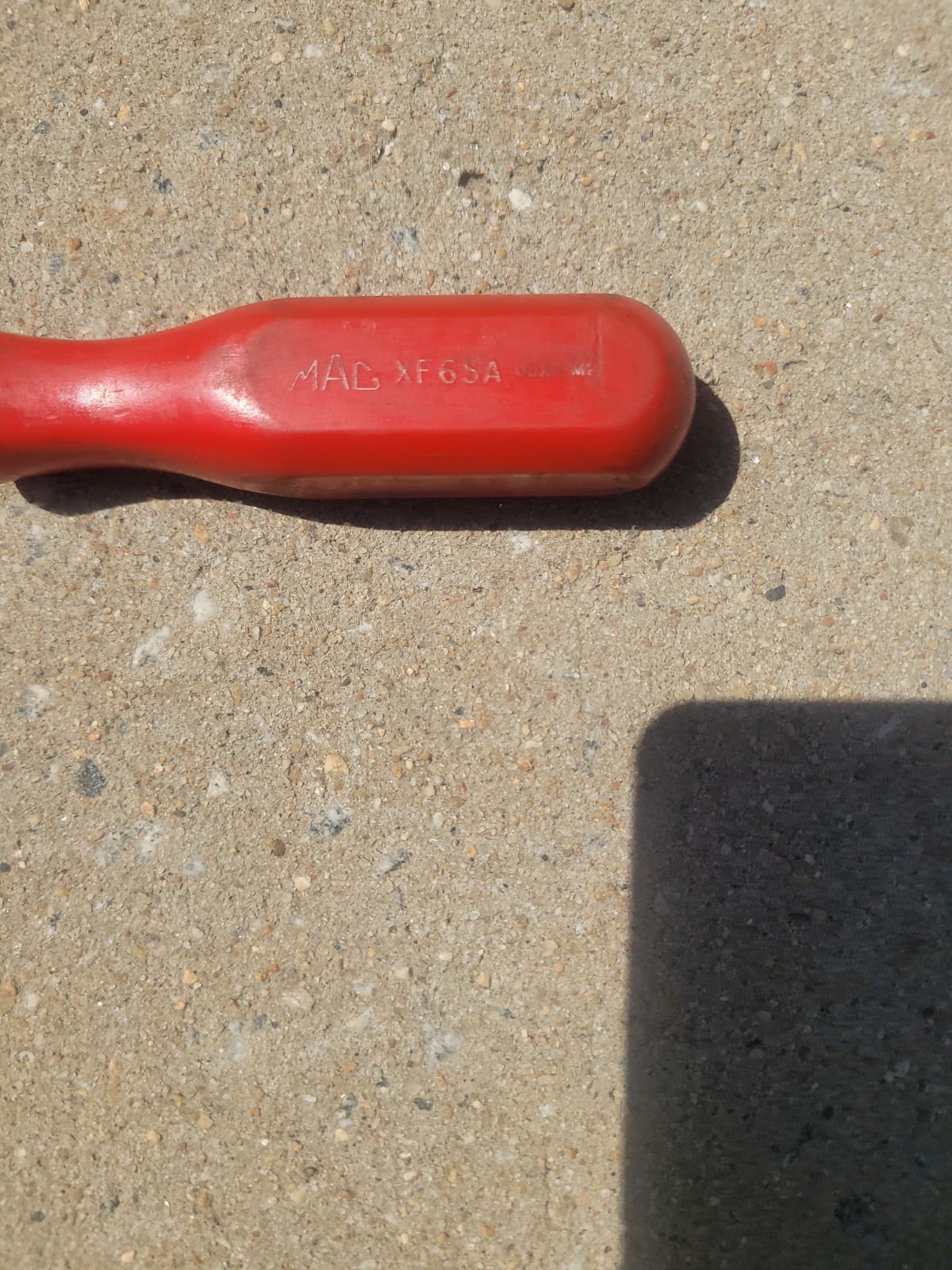 Rare Vintage MAC TOOLS XF6SA 3/8 INCH DRIVE Flexible Shaft Socket Driver