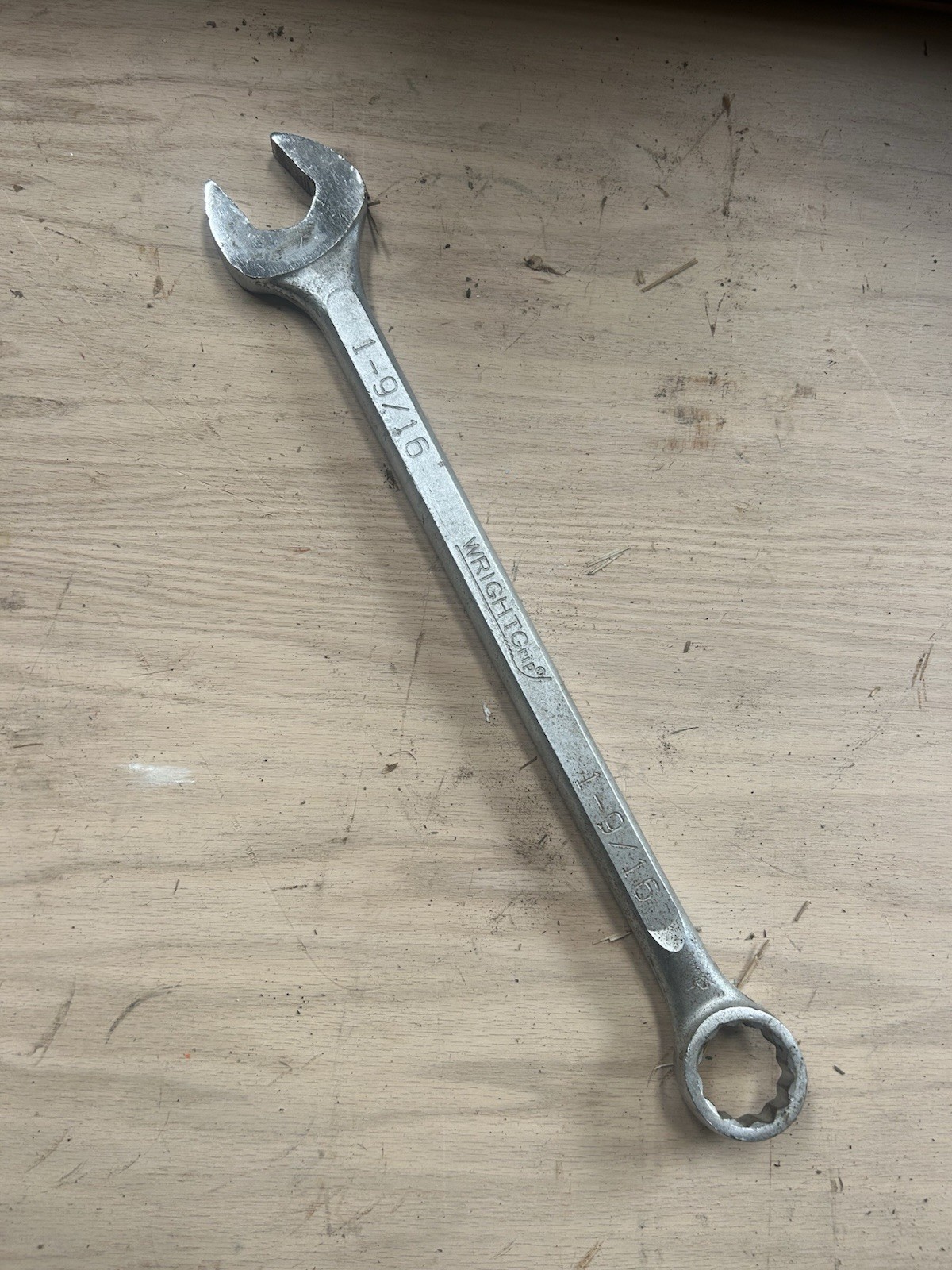 Wright Tool 1150 1-9/16″ WrightGrip 2.0 Combination Wrench 12-Pt Satin USA
