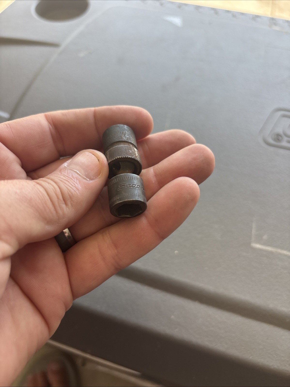 Snap on IPTMM10, 1/4 Drive, 6 pt, 10mm, metric, shallow, impact, swivel, socket
