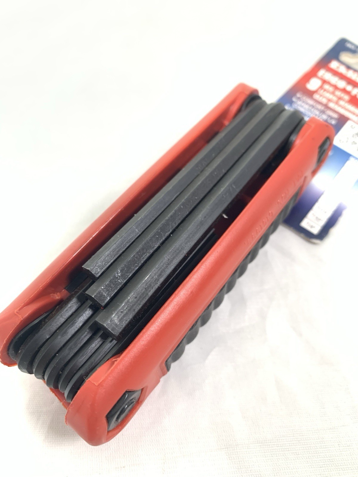 Eklind Tool 25911 – 9 Piece 1/4″-9/64″ SAE Fold-Up Hex Key Set