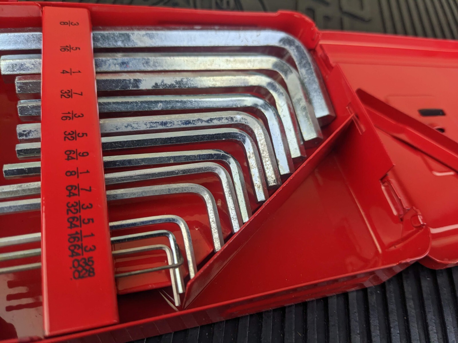 #bb296 Snap On 13pc SAE Hex Key Set
