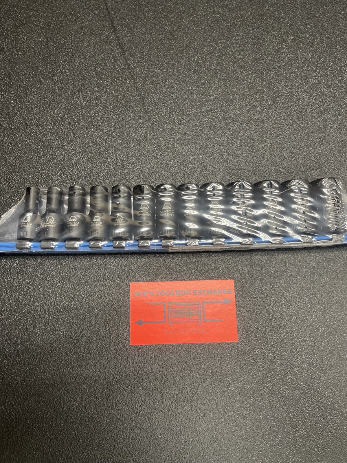 Matco Tools SBIPM136V 13 Piece 3/8″ Drive Metric 6 Point Mid Length Socket Set