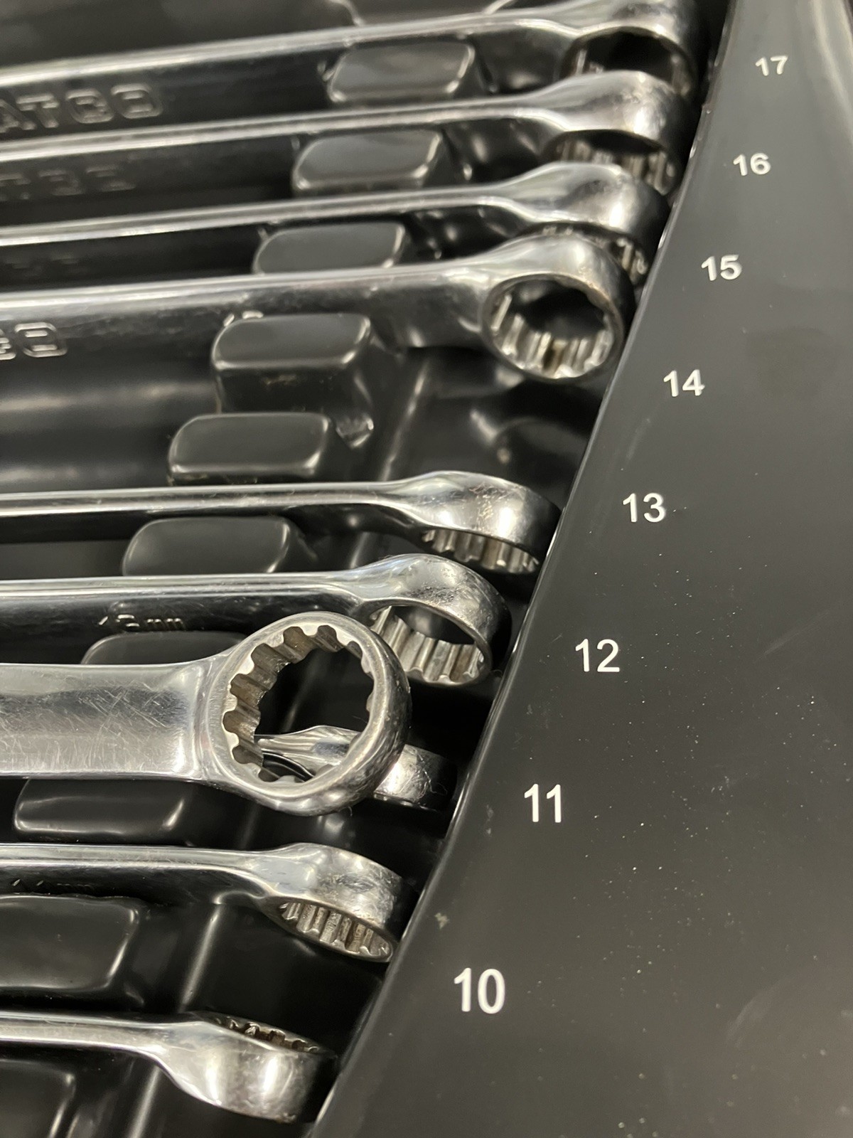 Matco 12 Pc Long Metric Combination Wrench Set SMCLM122K