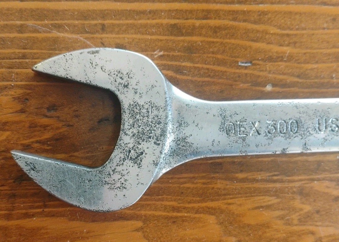 Snap-On Tools OEX300 5/16″ 12 Point SAE Short Combination Wrench Chrome USA