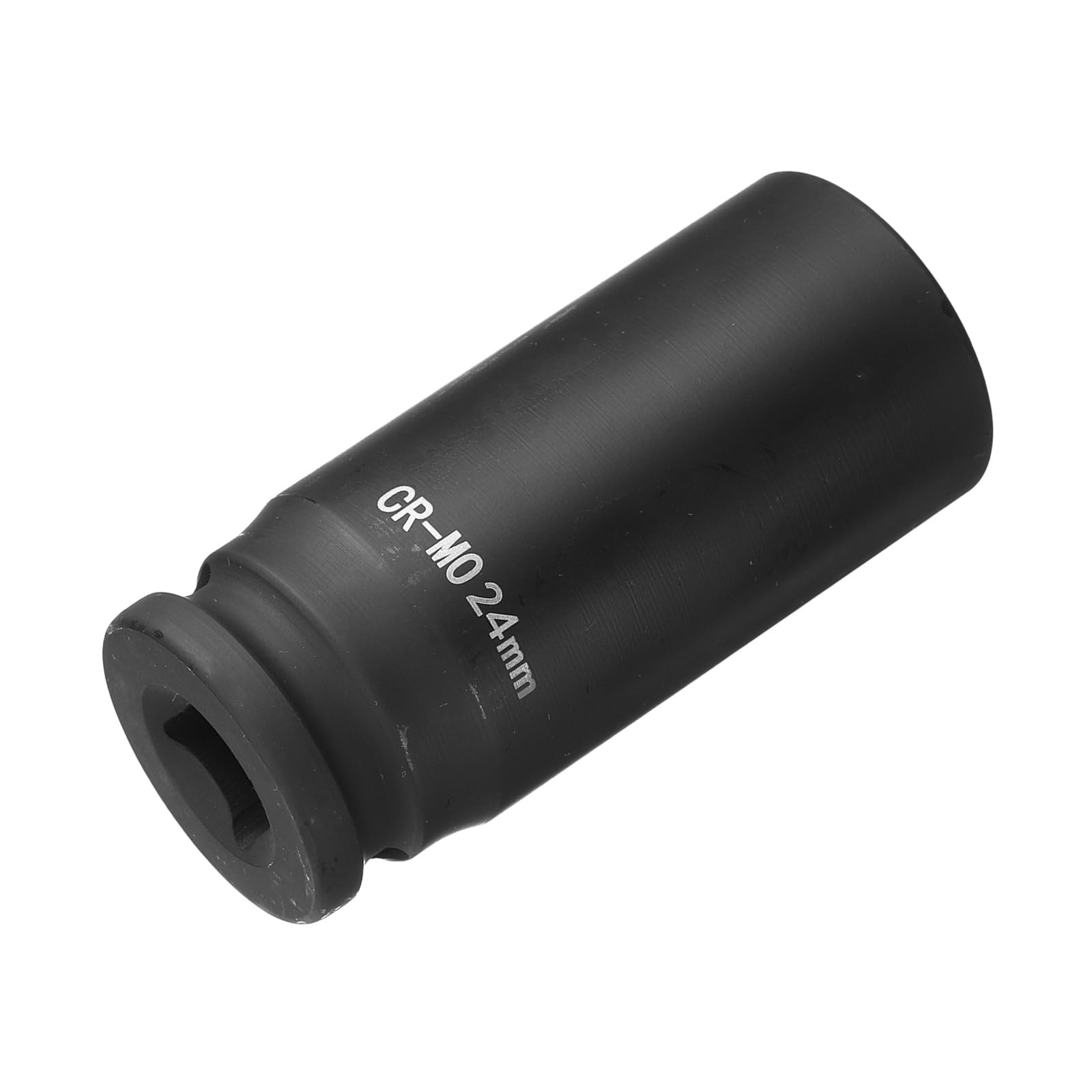 HARFINGTON 12-Point Deep Impact Socket 1/2 Inch Drive 24mm Metric Chrome