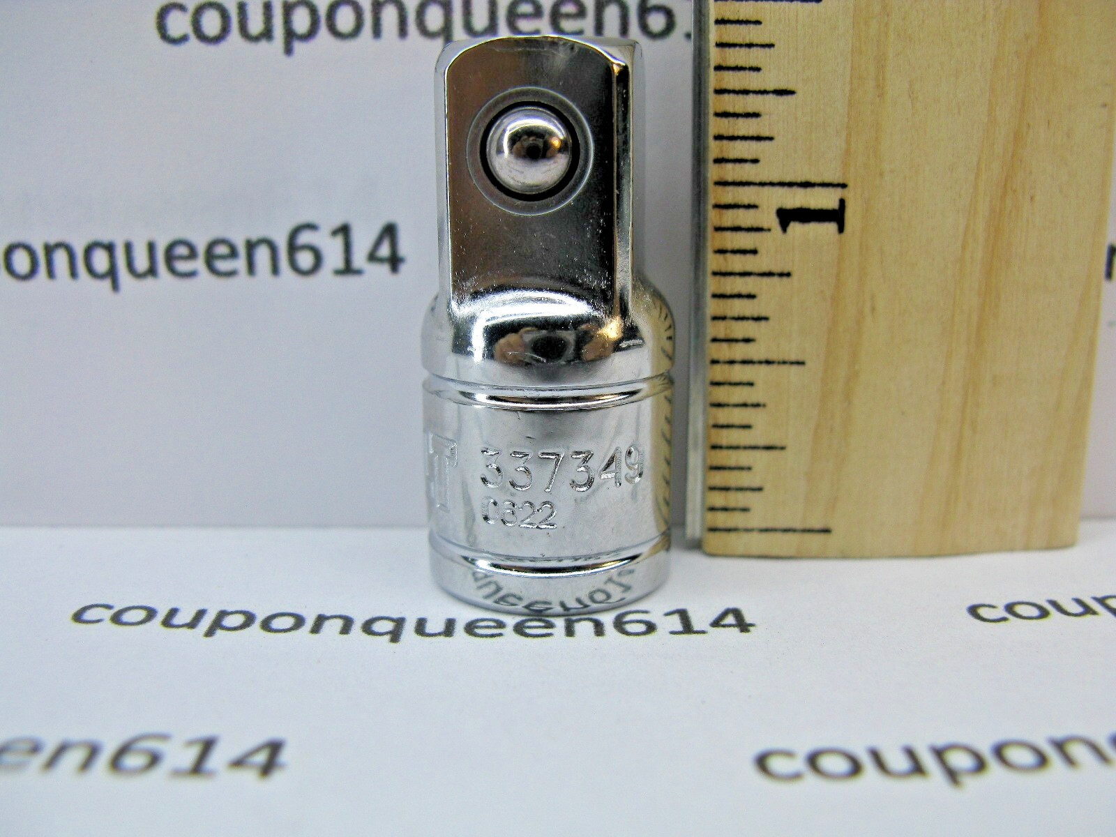 Kobalt 337349 3/8″ Female to 1/2″ Male Socket Adapter – Brand New