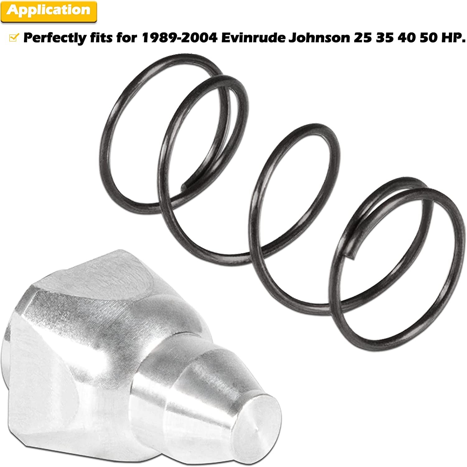 For Evinrude Johnson 25 35 40 50 HP 1989-2004 Replacement Valve & Spring Set
