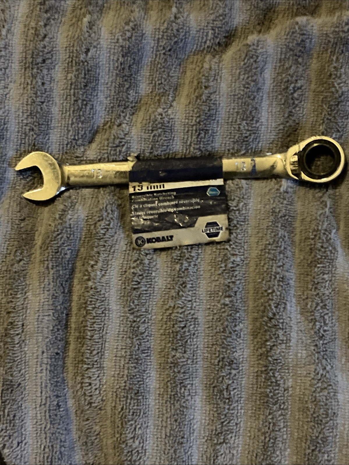 Kobalt 13mm #0338416 Boxed End Ratchet Wrench