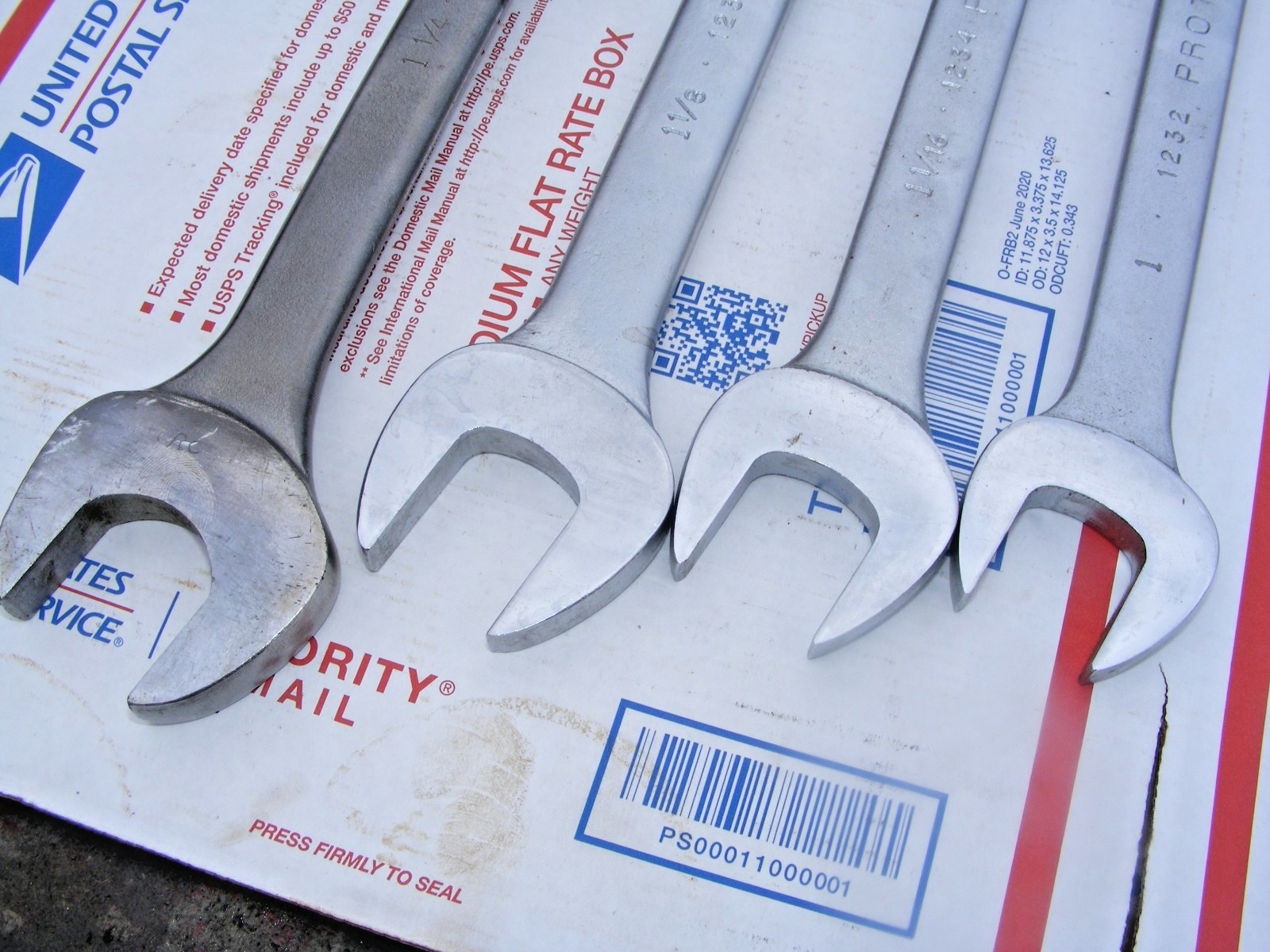 PROTO USA COMBINATION WRENCH SET