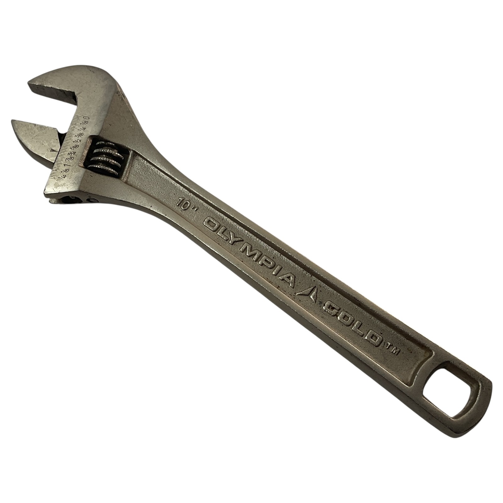 Olympia Gold Adjustable Wrench 10″ 250mm Cr-V As Pictured Fast Ship Clean