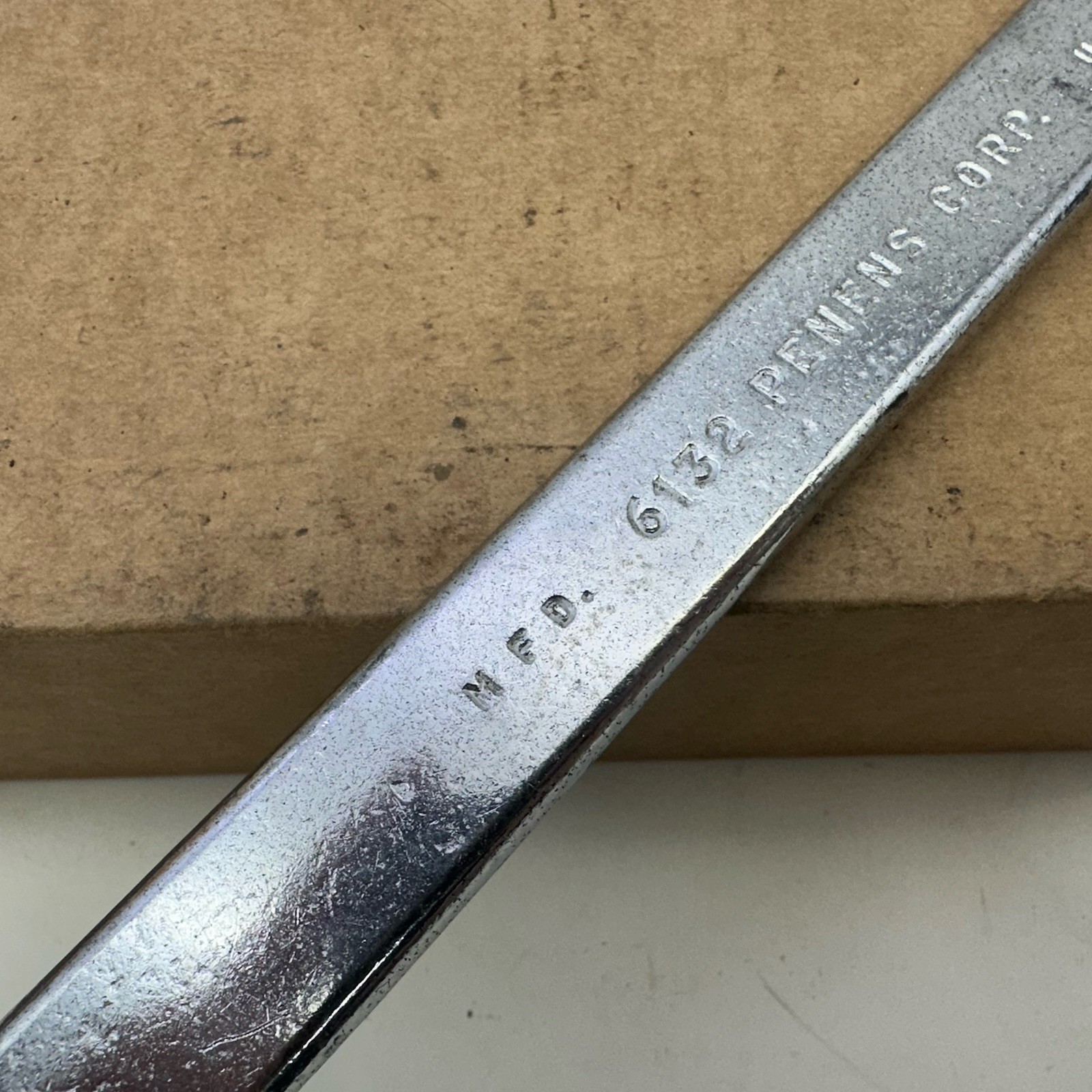 Penens Corp Challenger 1″ Combination Wrench 12 Point SAE 6132 Made USA Vintage