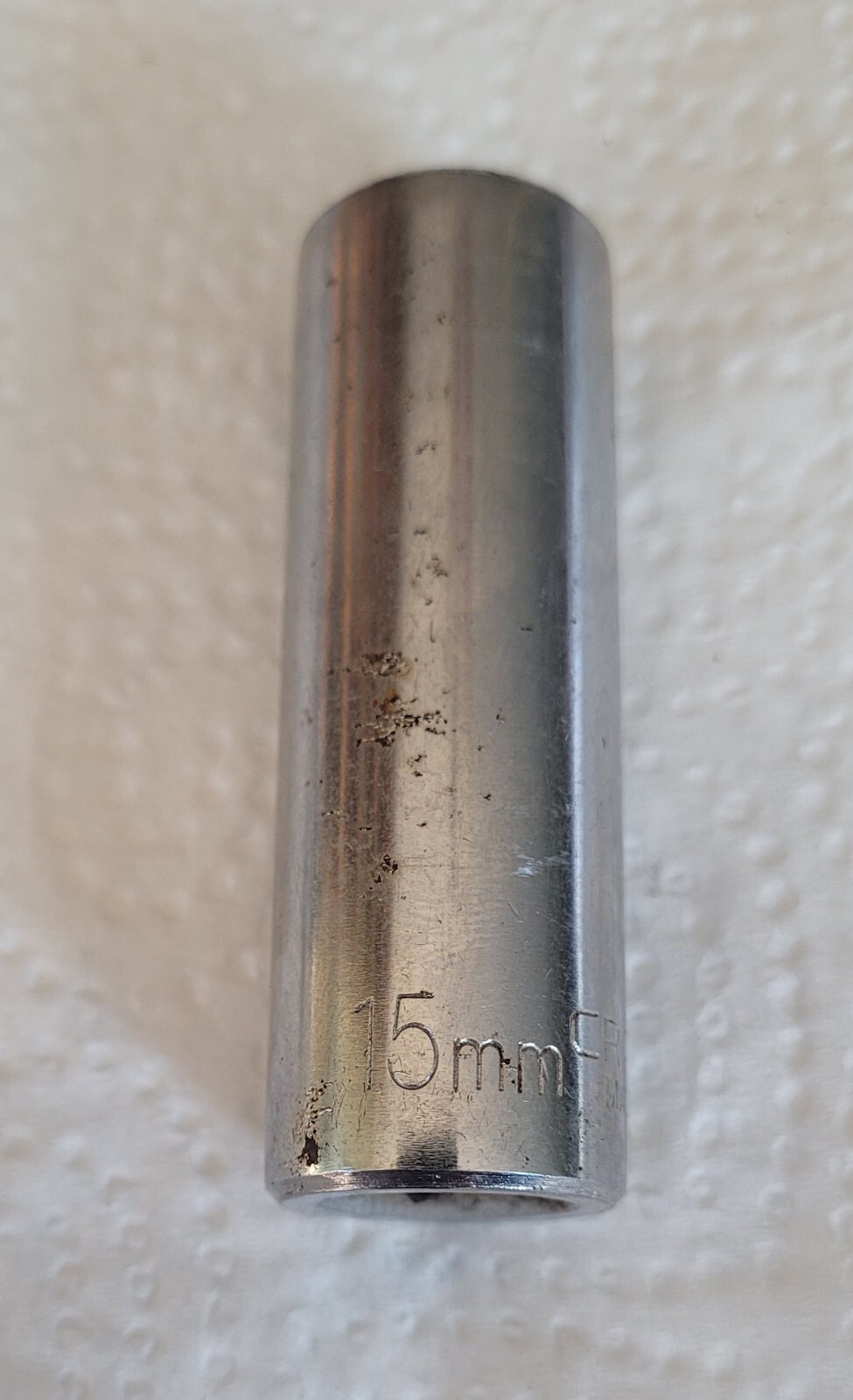 Vtg Craftsman 44432 15mm Deep 6 Point Socket 3/8″ Drive EE Series Made In USA