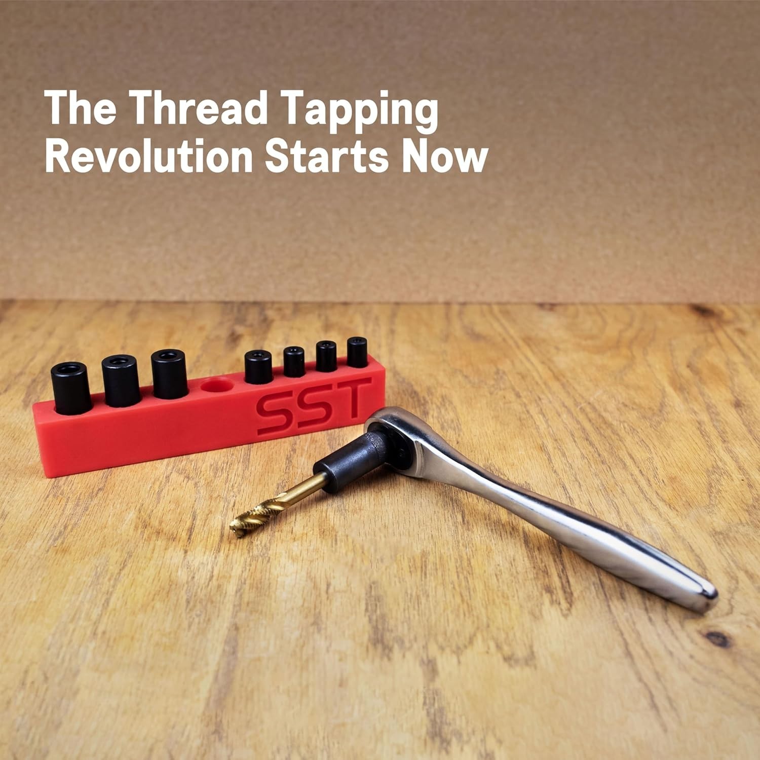SST – Tap Socket Wrench, 8 PCS Adapter Set – Snug, Secure &Durable, Easy Storage
