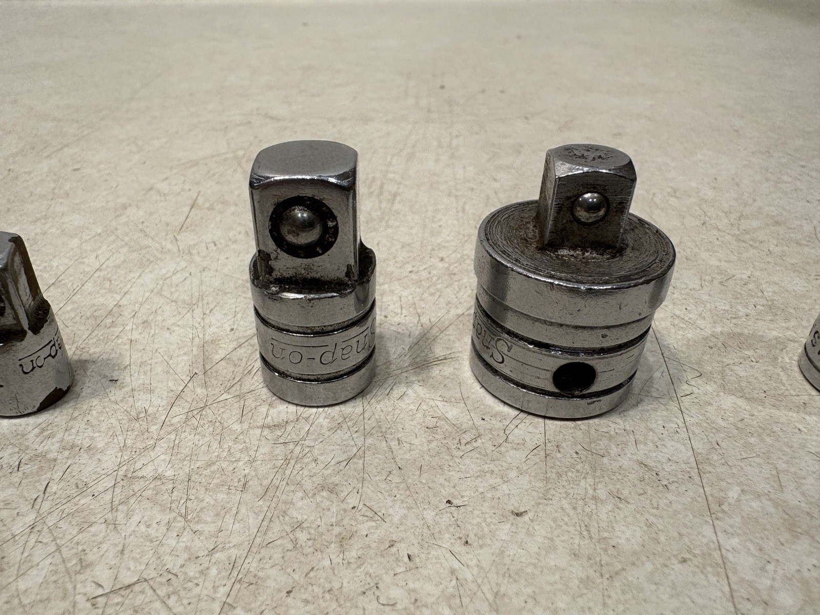 SNAP ON Adapters 1/2- 3/8, A-4, 3/8 – 1/2″ A-2, 3/8-1/4 TM1, 1/4-3/8 TA8, & FU8A