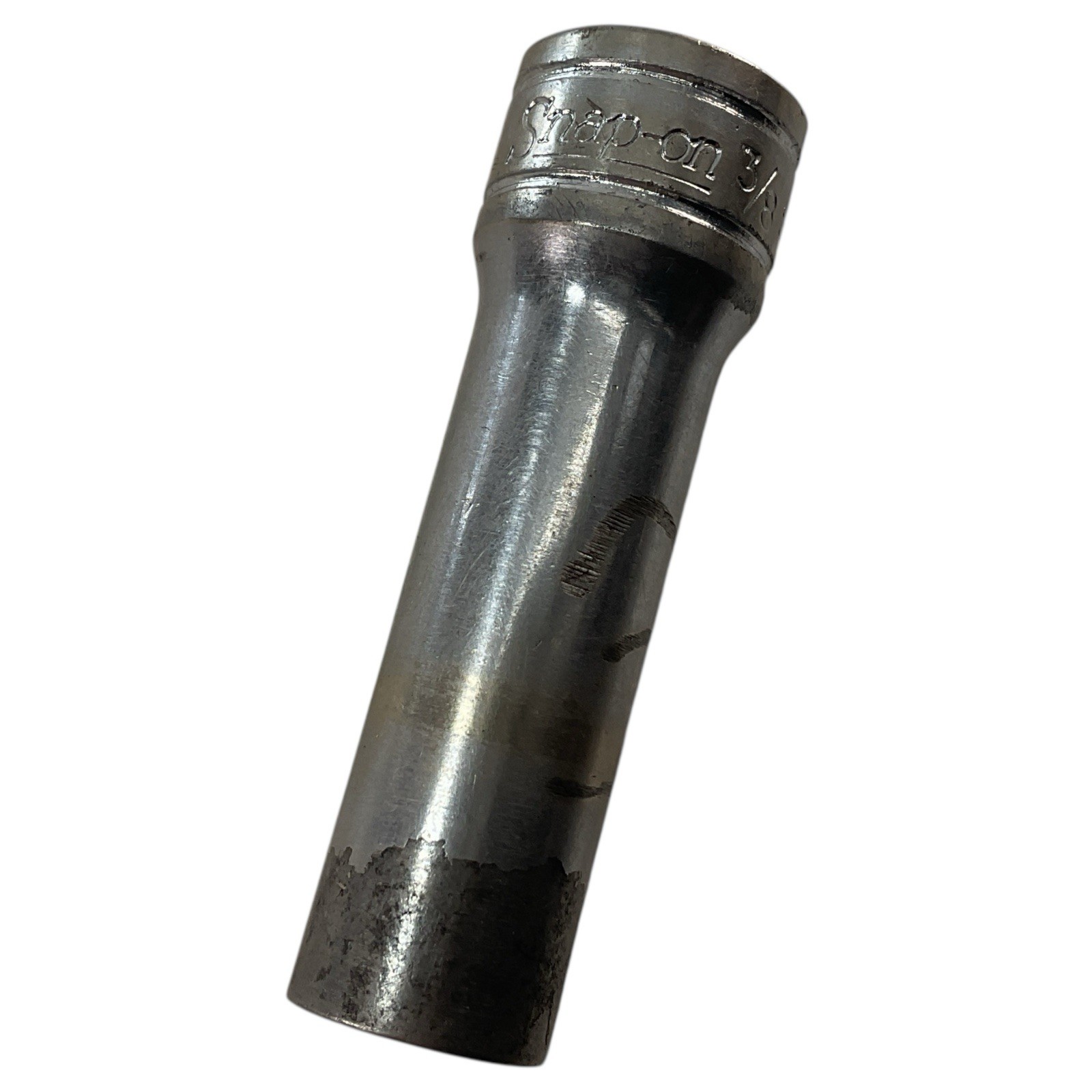Snap-On Deep Chrome Socket SF-121 3/8″ SAE 12pt 3/8″ Drive Marks Flaking Tool