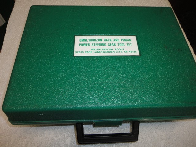 Miller Special Tools Omni Horizon Rack & Pinion Power Steering Gear Tool Set 10p