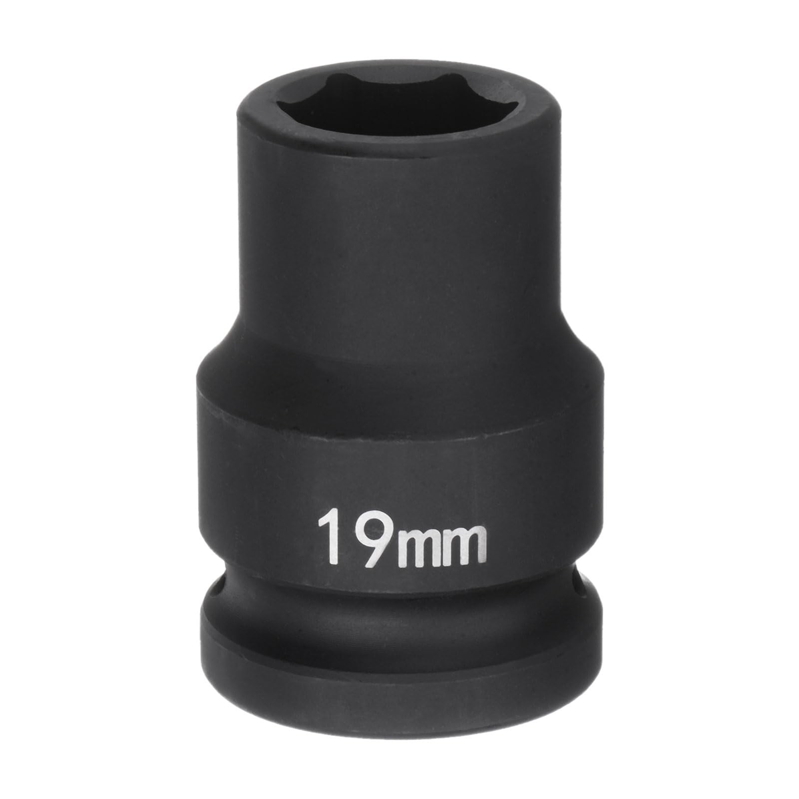HARFINGTON 6-Point Impact Socket 3/4″ Drive 19mm Metric 40Cr Alloy Steel