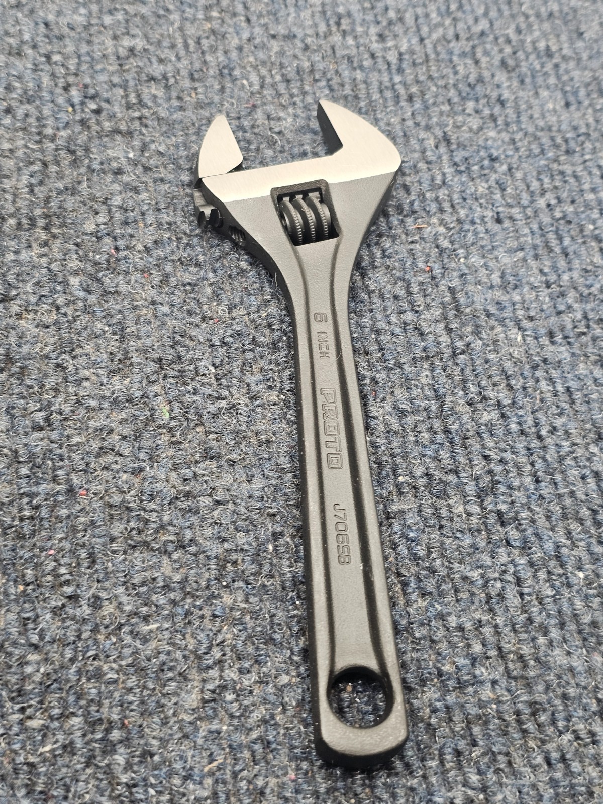 Proto Professional J7065B 6″ Adjustable Wrench Black Oxide