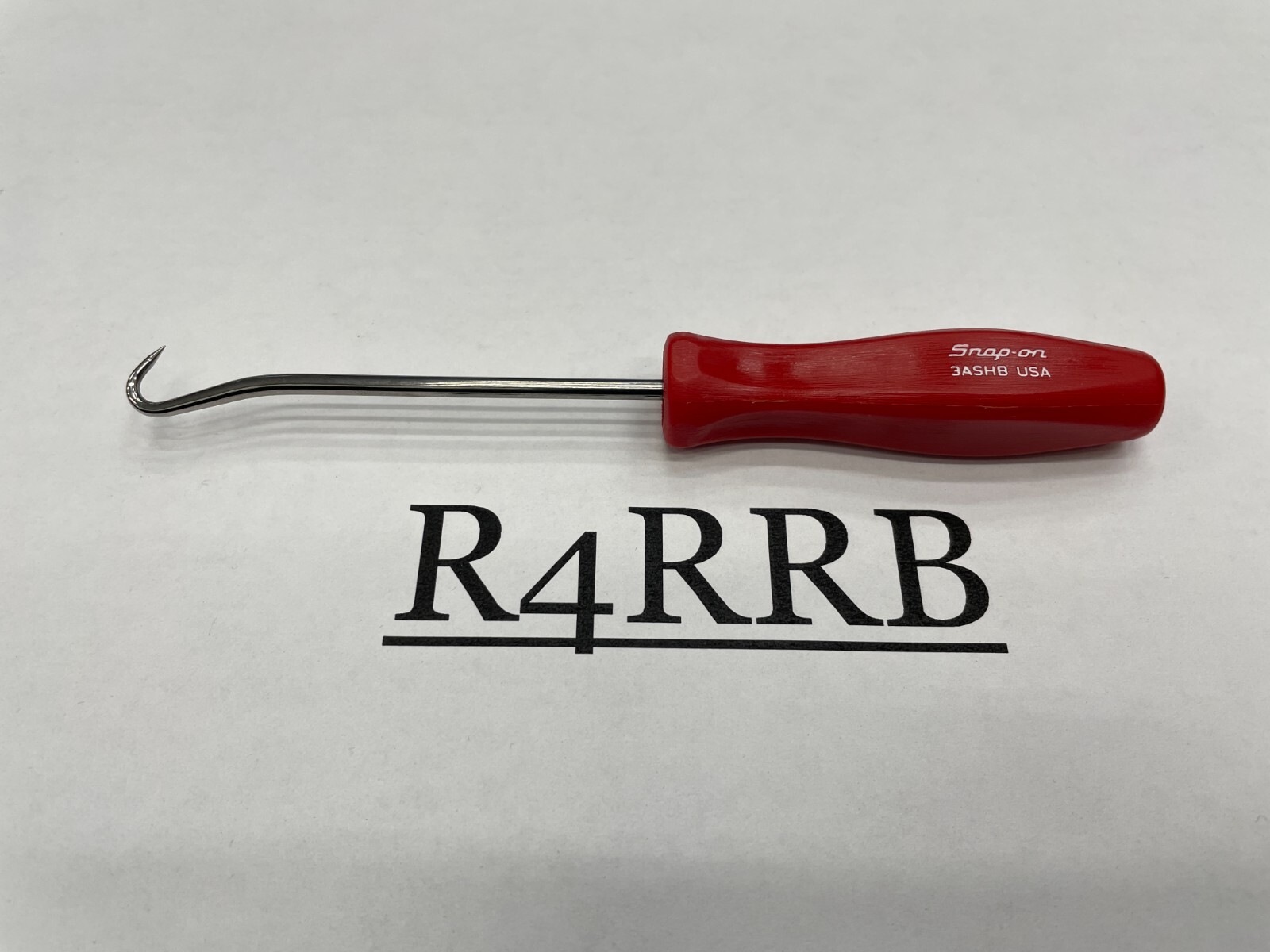 Snap-on Tools USA NEW Classic RED Mini Hard Handle Hook Pick 3ASHBR