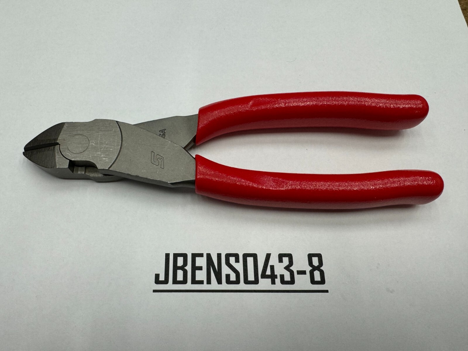 Snap-on Tools USA NEW RED Soft Grip 7″ Diagonal Cutter Pliers 87ACF