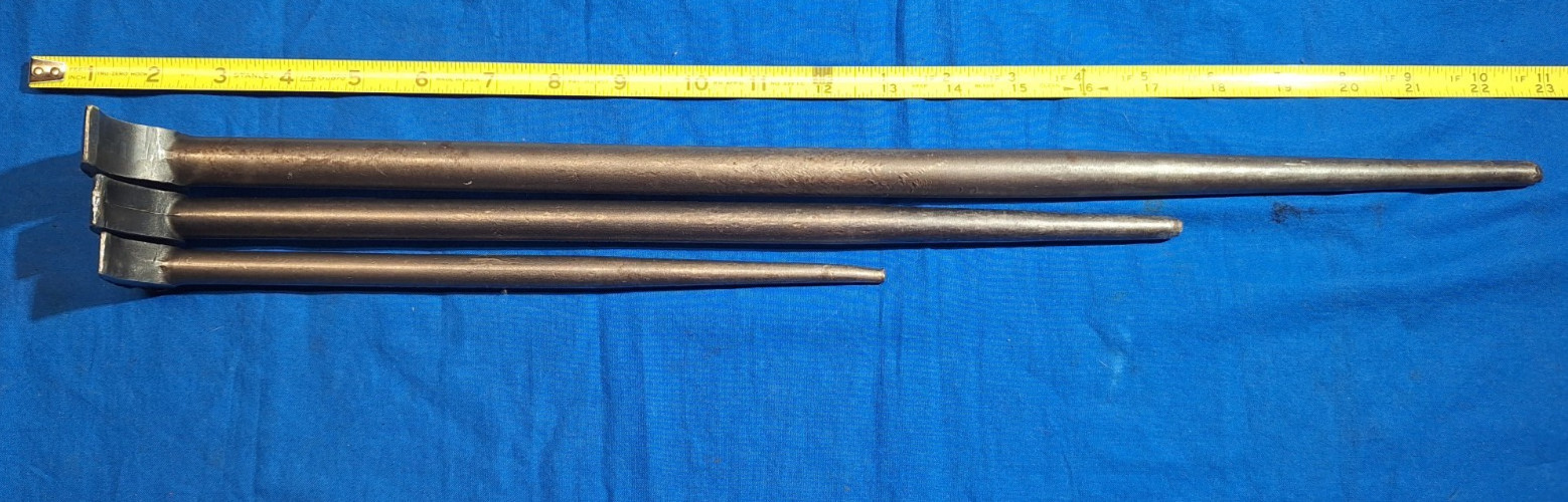 Mac Tools 3 piece Ladys foot pry bar set 21″, 16″ 12″, LF21, LF16, LF12