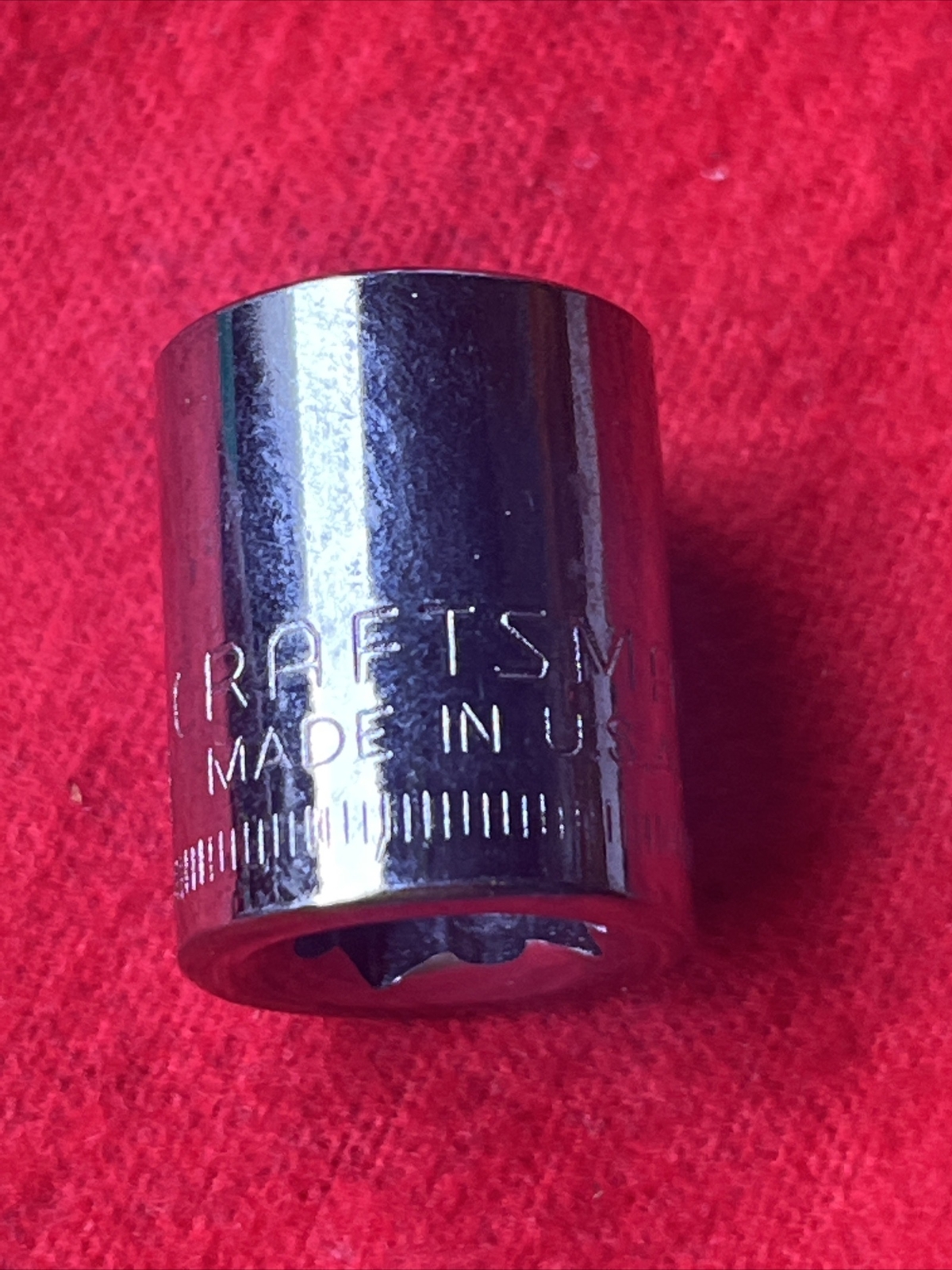 CRAFTSMAN -G2-43305 (reverse) SOCKET, 14MM, 3/8″ DRIVE, 12 POINT – USA (t22)