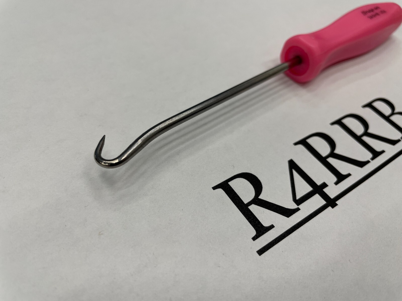Snap-on Tools USA NEW Classic PINK Mini Hard Handle Hook Pick 3ASHBPK