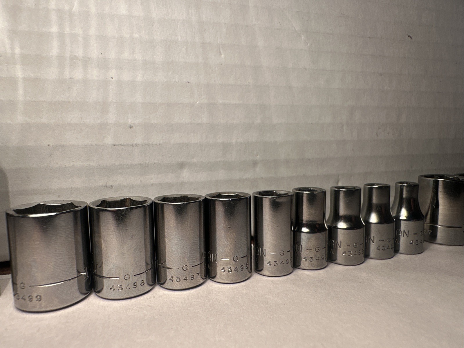 Craftsman 29 Piece SAE 1/4” Drive Set w/Ratchet , 6 & 12 point sockets &more USA