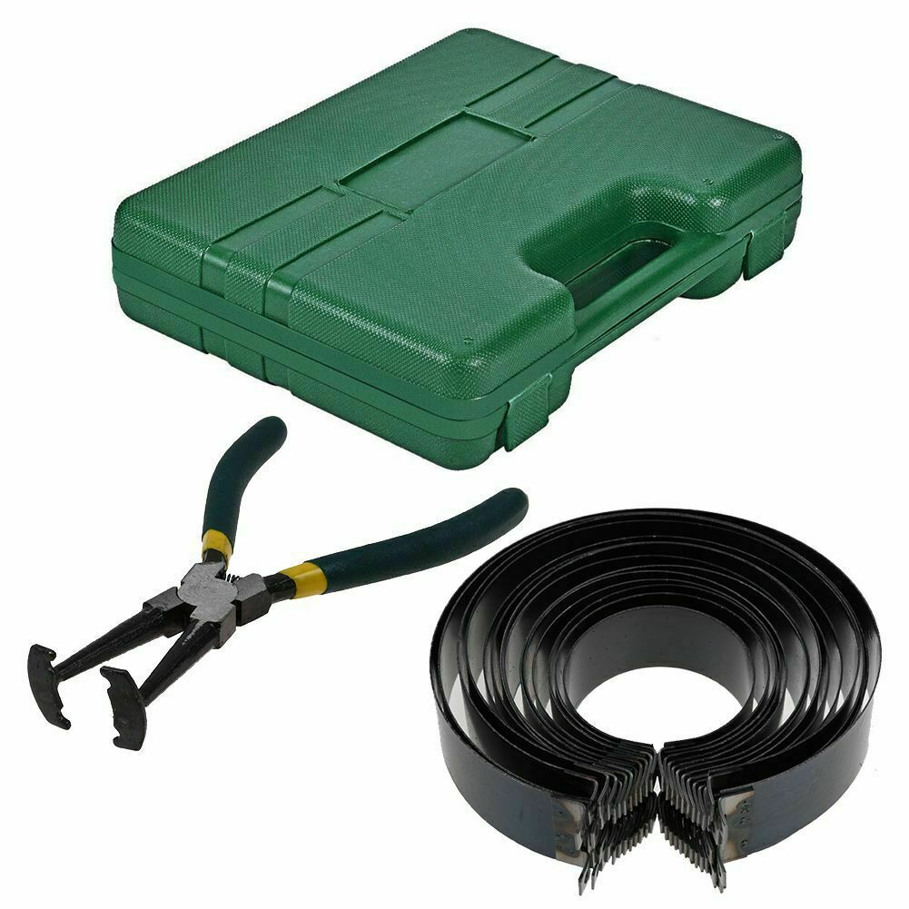 Automotive Auto Engines Piston Ring Compressor Tools Set with Pliers & 14 Bands