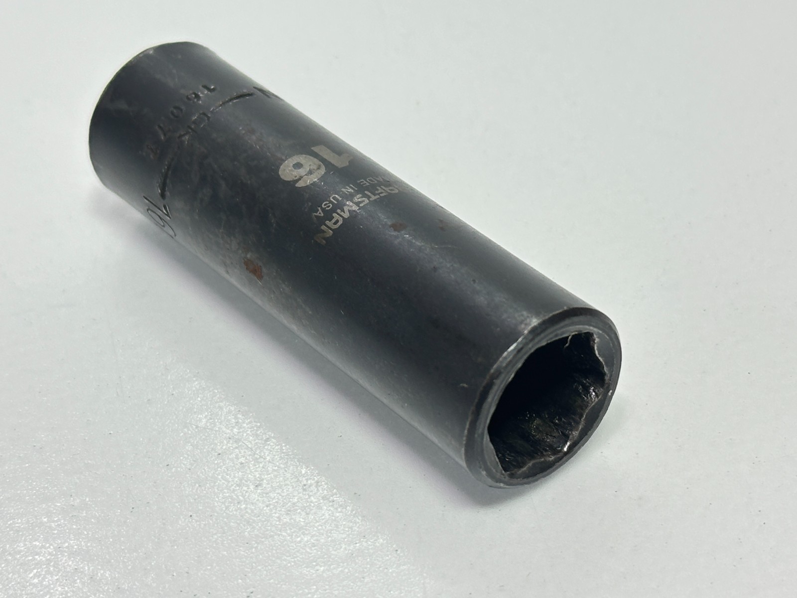 🇺🇸 Craftsman USA GK 16077 USA 16mm Deep Impact Socket, 1/2″ Drive, 6 Point