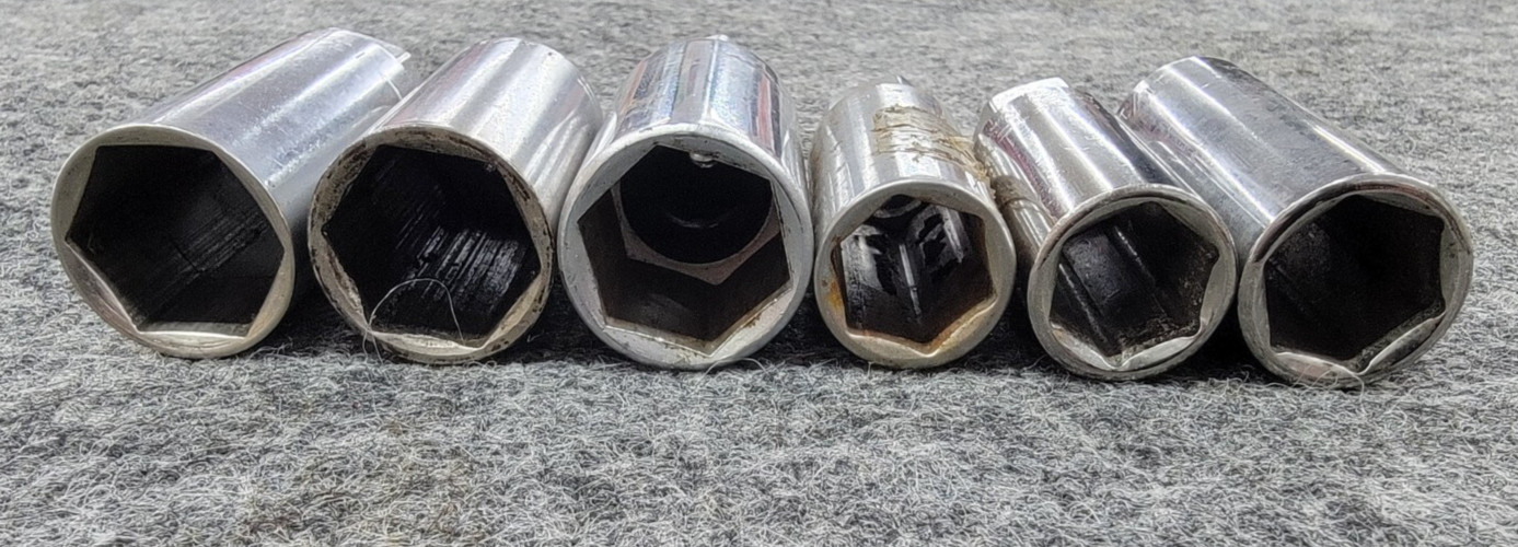 Craftsman Spark Plug Sockets 3/8″ And 1/2′ Drive 5 In Total