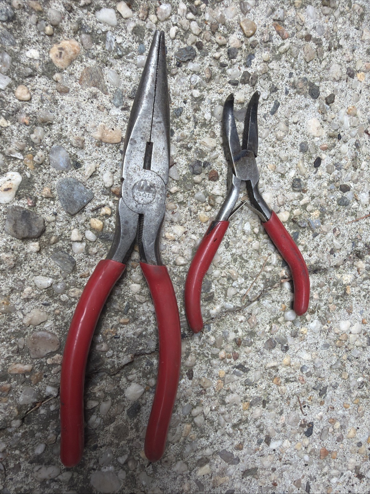 Mac Tools USA Needle Nose Pliers Lot Of 2