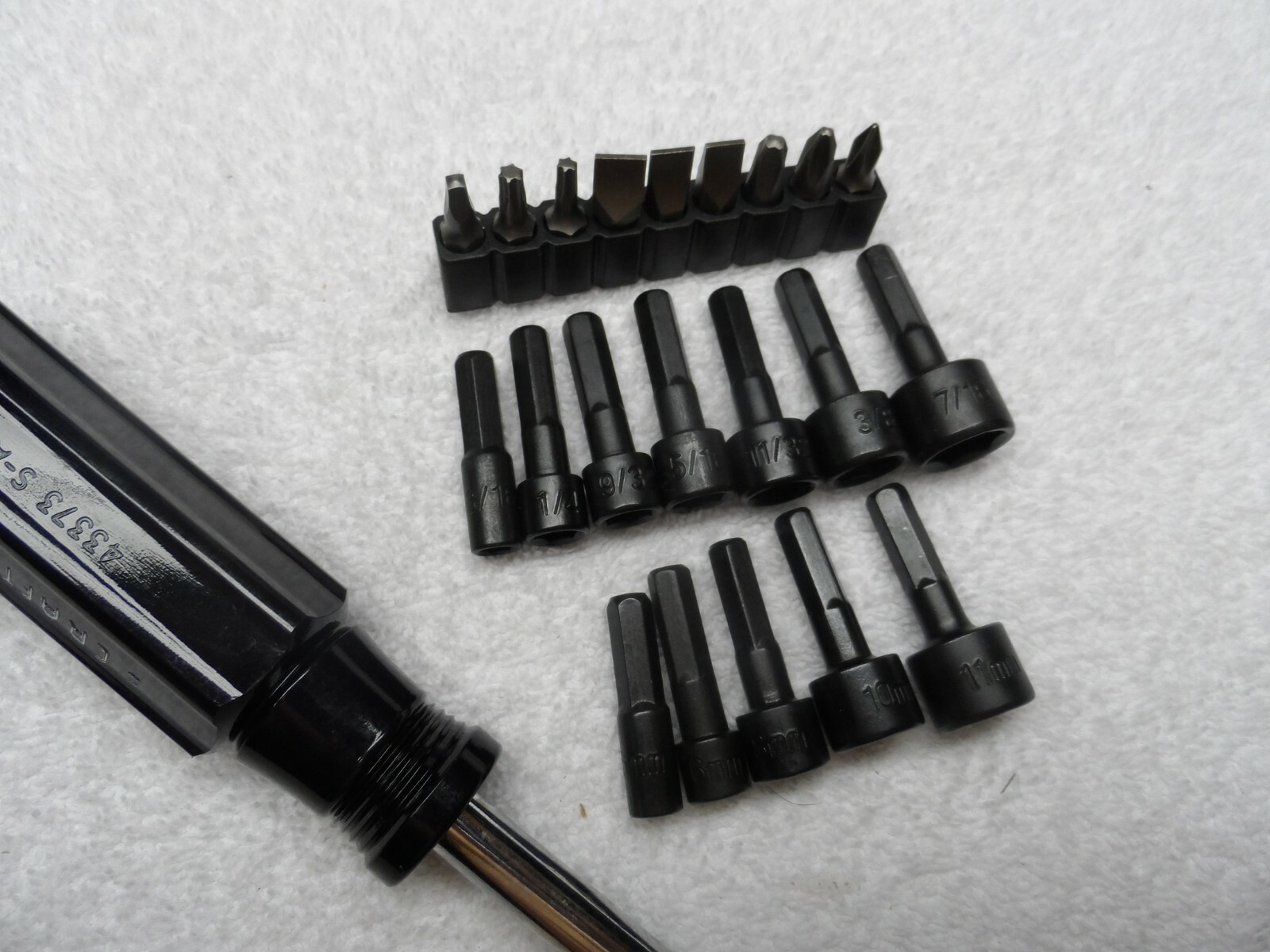 Craftsman Magnetic Driver 43373 + Screwdriver & Nutdriver Bit Sets (23 pcs)