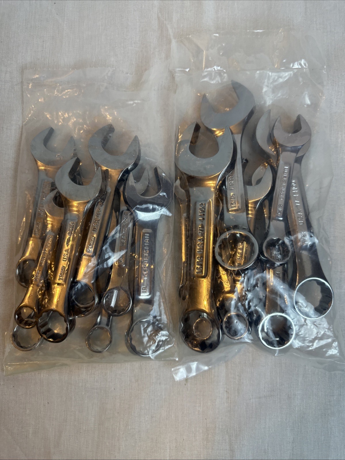 Sears Craftsman Professional Stubby USA Wrench Set 20 Piece Metric NOS Rare HTF