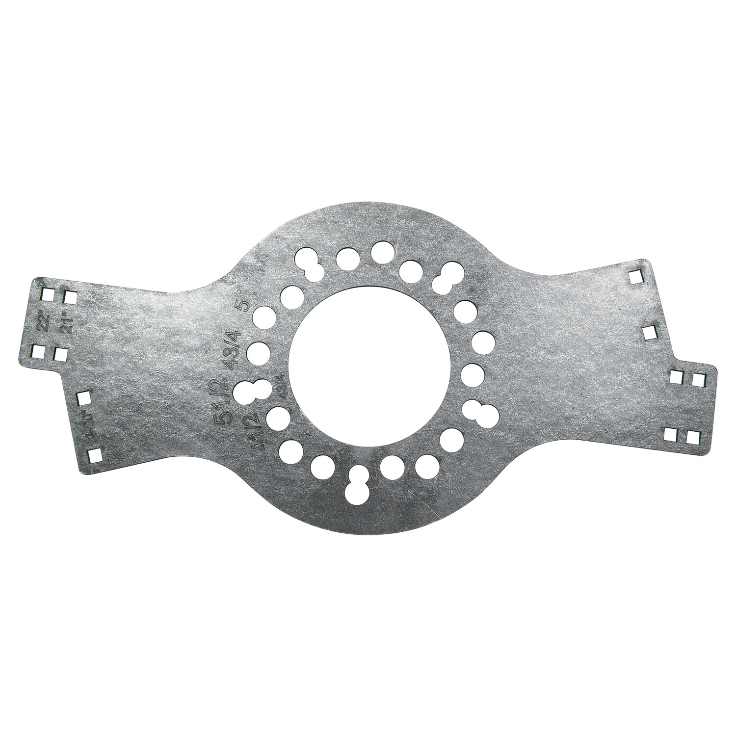 14″-22″ Wheel fitment Tool Tire Fit Testing Size Wheel Simulator Tool SILVER;.
