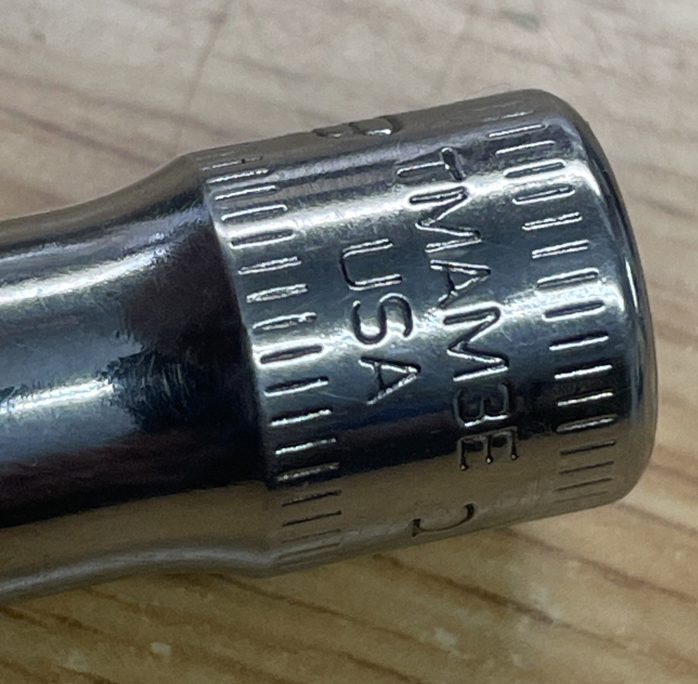 Snap-on Tools Metric 1/4″ Drive 3mm Standard Hex Bit Socket TMAM3E
