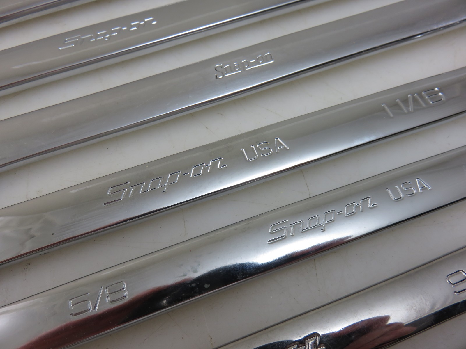 Snap-On OEX & SOEX Series Combination Wrench 11pc Set 3/8″-1″ 12pt *MIXED SET*