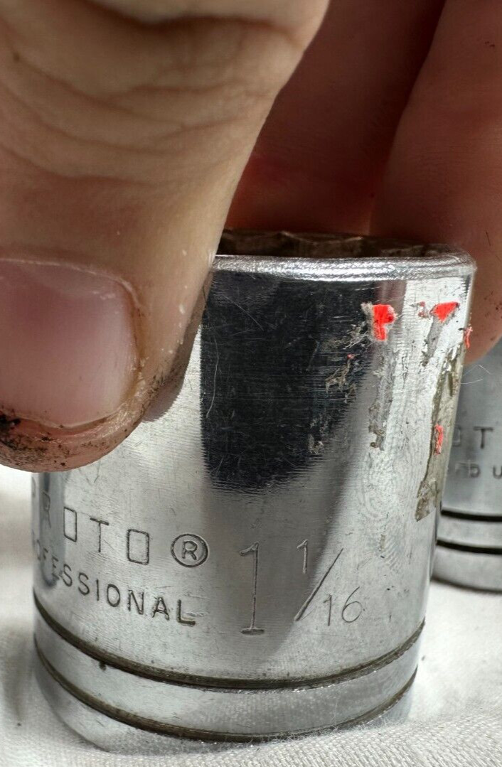 PROTO Tools Professional 4 sockets Joint swivel short extension t13