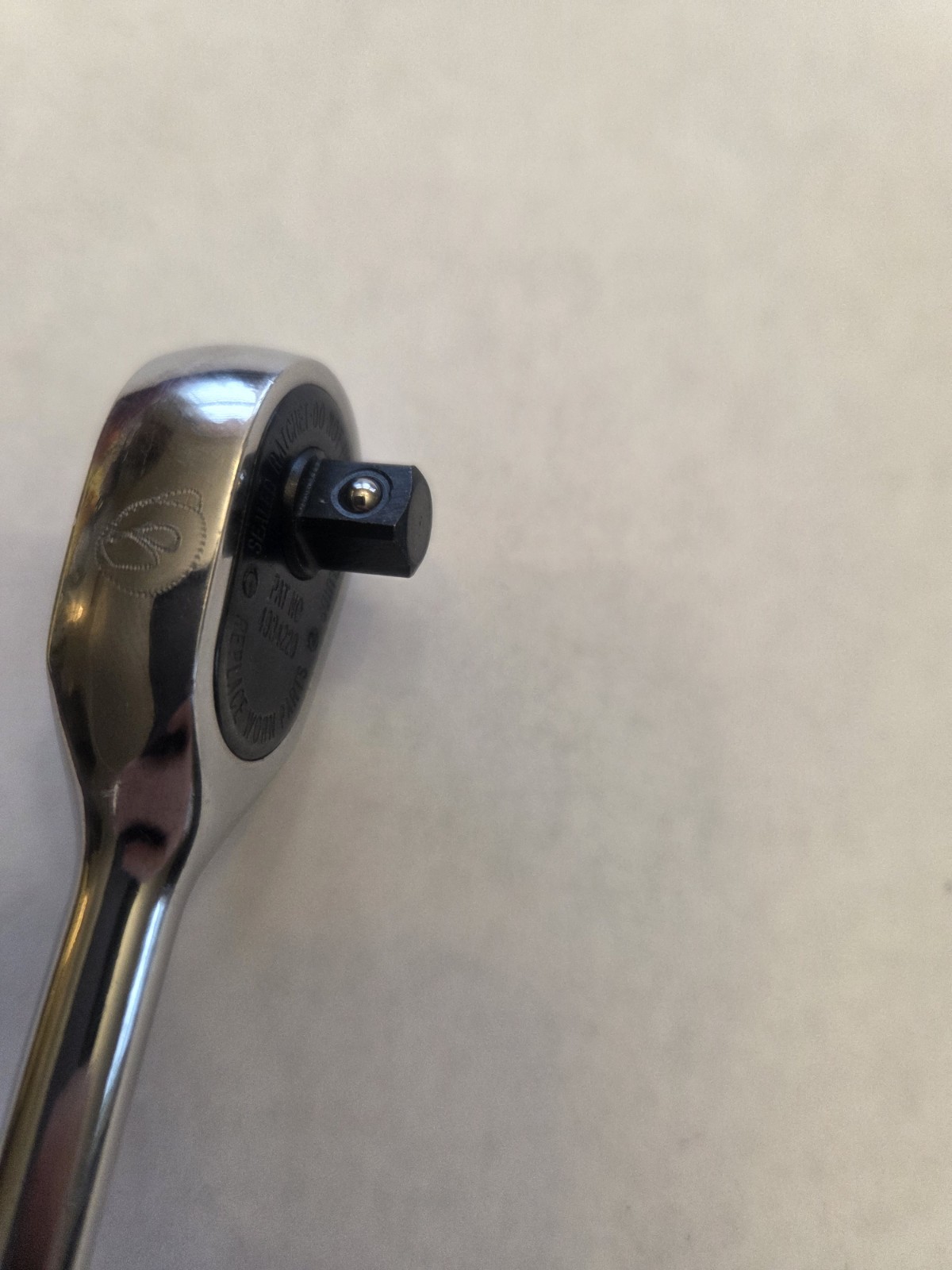 Snap On Tools TML83 1/4″ Drive Long Handle Ratchet 1998 Date Code