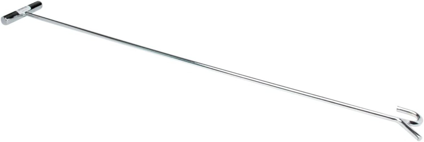 R-7845 36″ Chrome-Plated Steel 5th Wheel Pin Puller, Silver