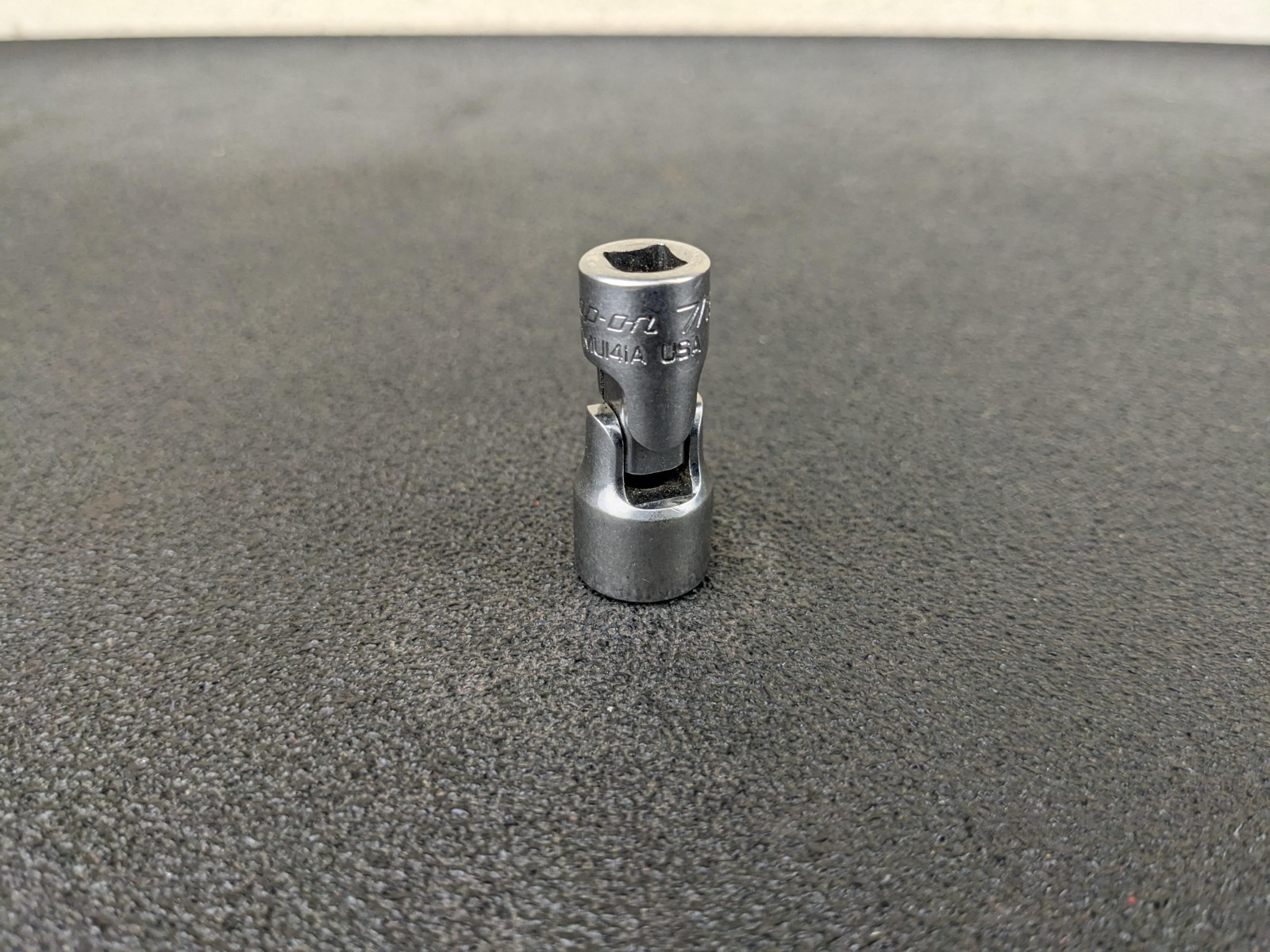 #bp343 Snap On Tools TMU141A 1/4″ Drive 12-Point SAE 7/16″ Universal Socket