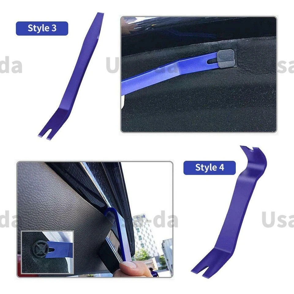 4/5/6Pcs Car Door Panel Trim Pry Kit Auto Dismantle Tools Dash Radio Removal Set
