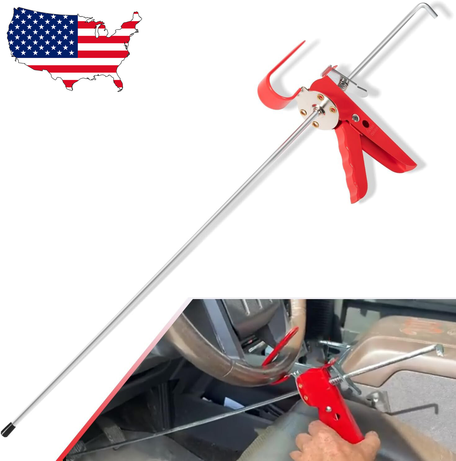 For Most Vehicle Pedal Depressor, Adjustable 36» Brake Pedal Depressor THE393